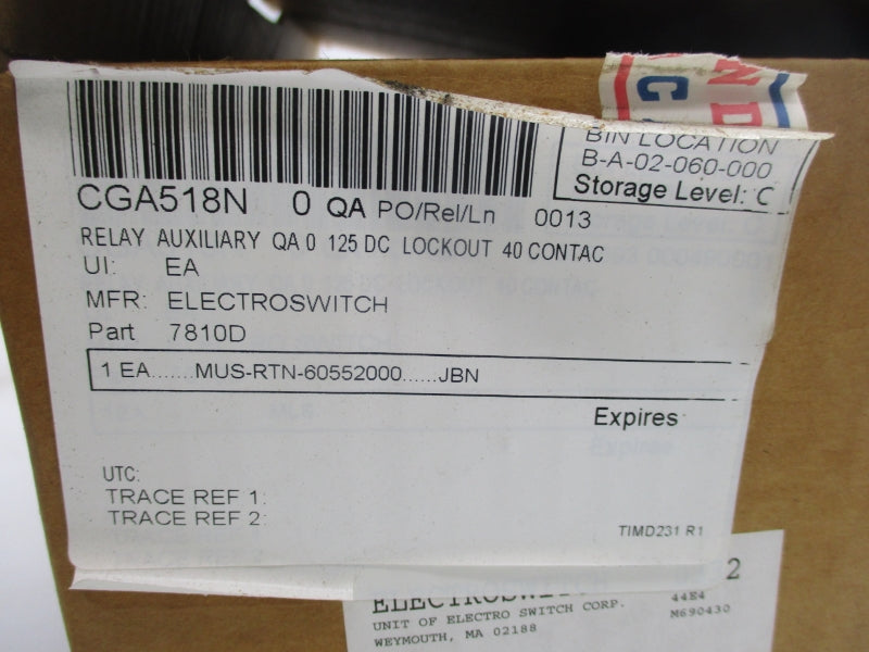 ELECTROSWITCH 7810D NSMP