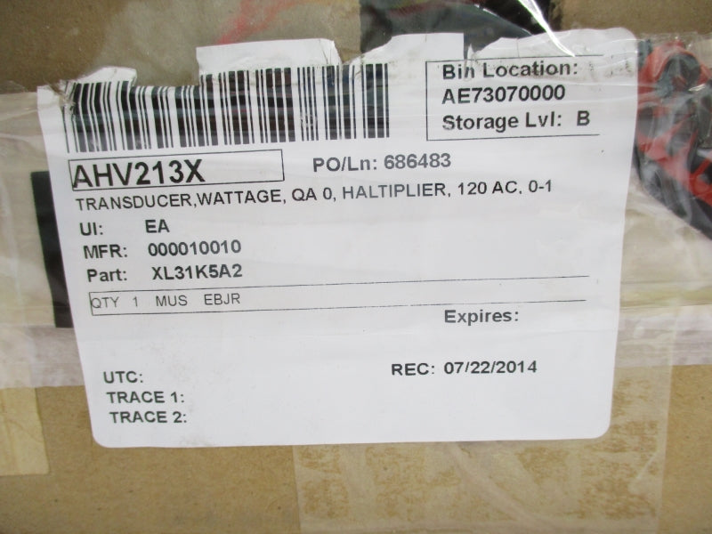 SCIENTIFIC COLUMBUS XL31K5A2 120VAC NSMP