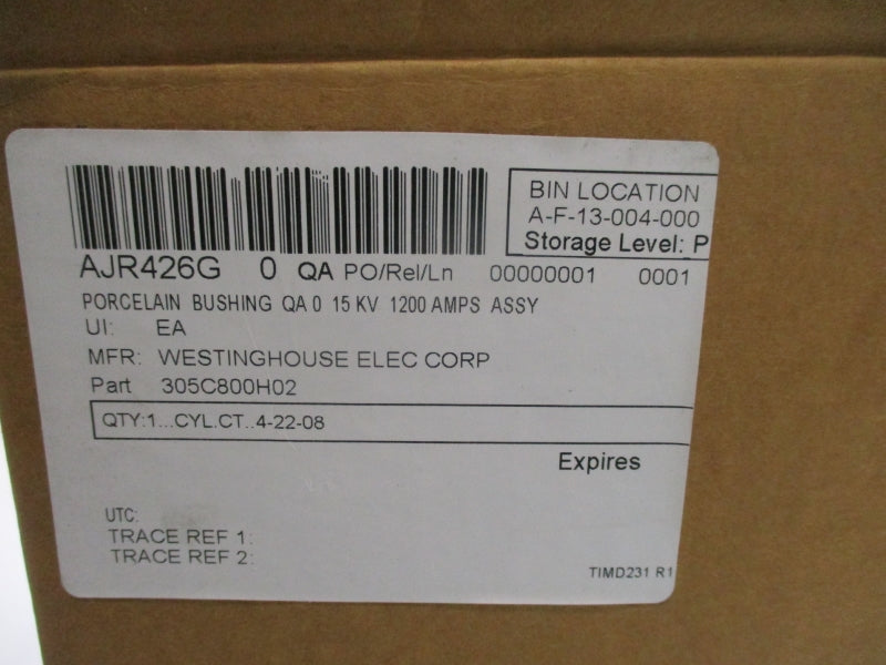 WESTINGHOUSE 305C800H02 1200A NSMP