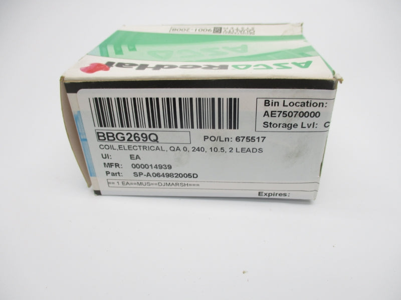 ASCO SP-A064982005D 240V NSMP