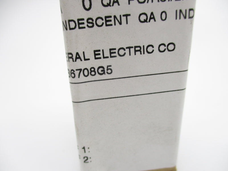 GENERAL ELECTRIC 0116B6708G5 NSMP