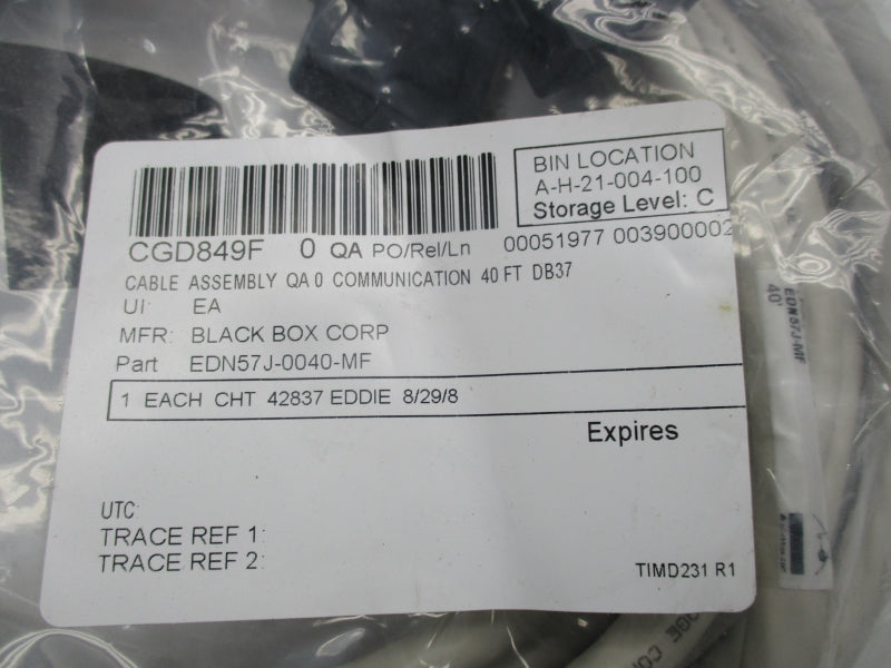 BLACK BOX EDN57J-0040-MF NSMP