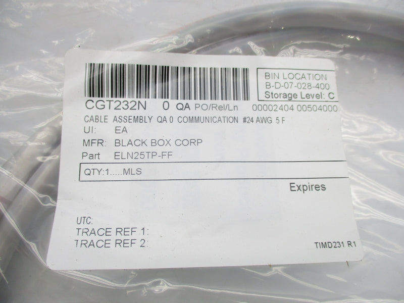 BLACK BOX ELN25TP-FF NSMP