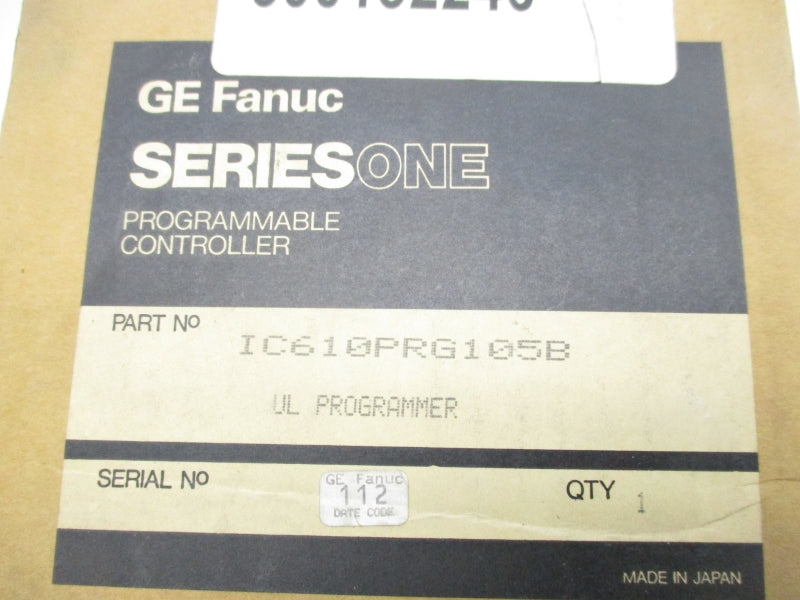 FANUC IC610PRG105B (NO KEY) NSMP