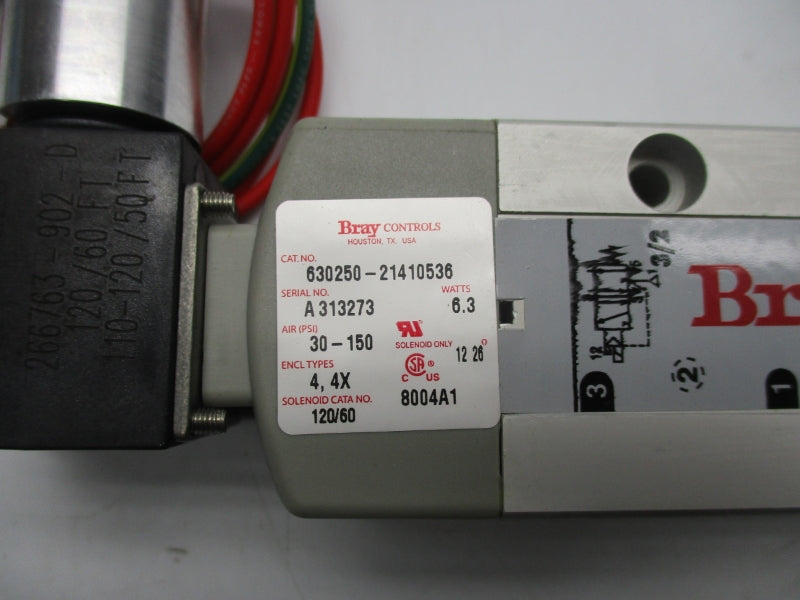 BRAY CONTROLS 630250-21410536 120V 30-150PSI NSNP