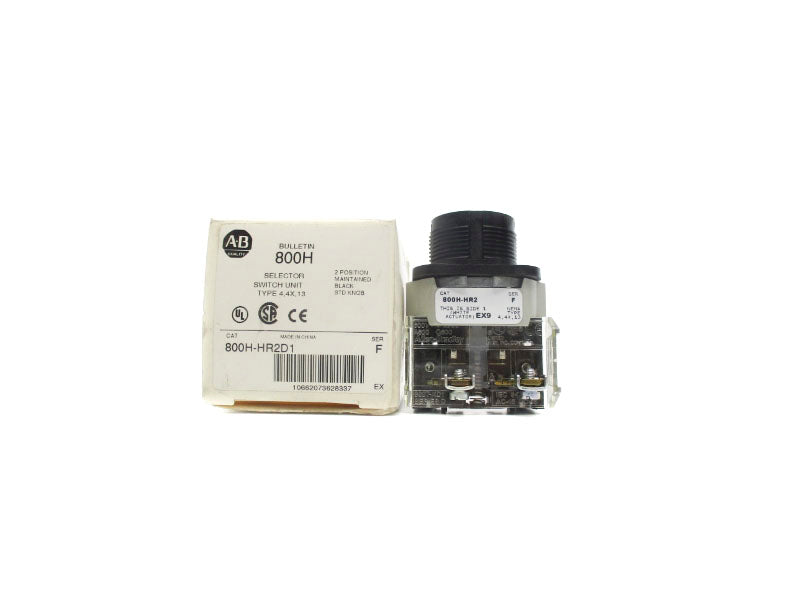 ALLEN BRADLEY 800H-HR2D1 SER. F (WH) NSMP