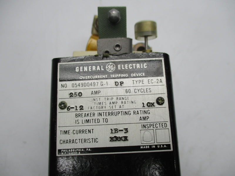 GENERAL ELECTRIC 0549D0497G-1 250A NSNP