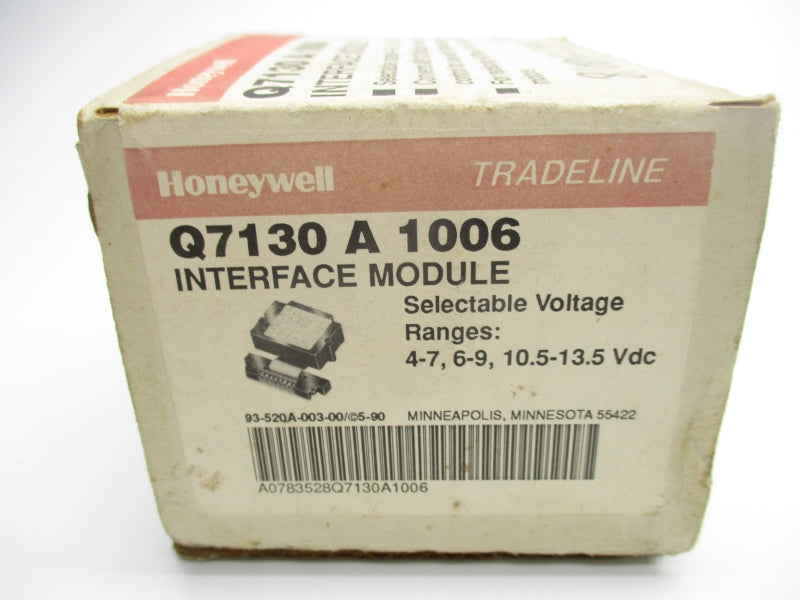 HONEYWELL Q7130A1006 10.5-13.5VDC 4.7/6-9A NSMP