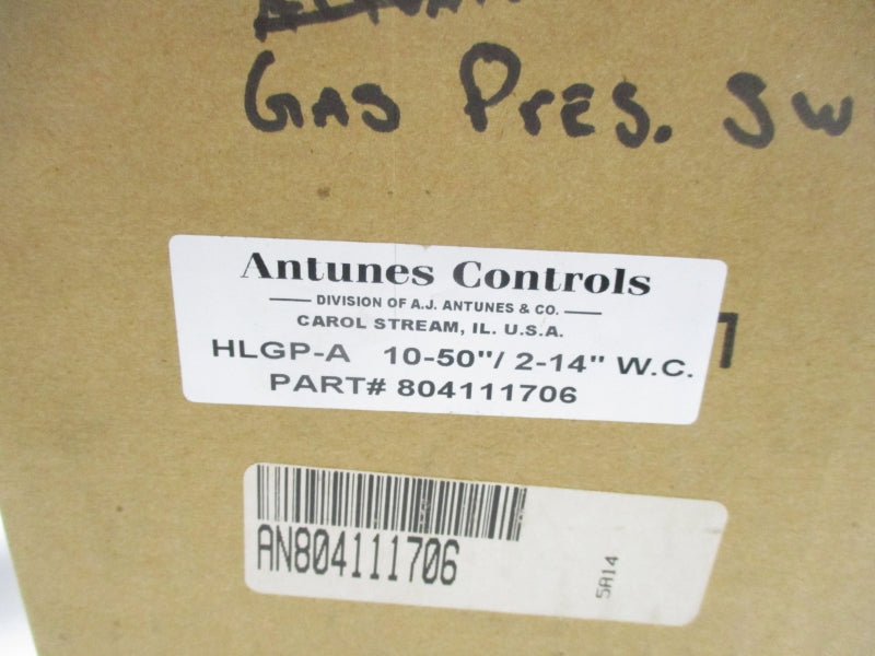 ANTUNES CONTROLS 804111706 10-50/2-14'WC NSMP