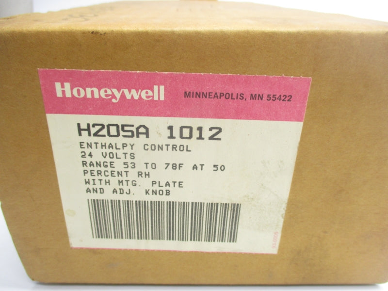 HONEYWELL H205A1012 24V 53-78'F NSMP