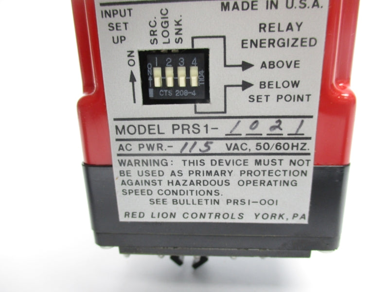 RED LION CONTROLS PRS1-1021 115VAC NSNP