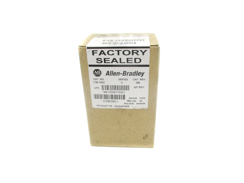 ALLEN BRADLEY 1794-OA8I SER. A DATE: 2010 NSFS