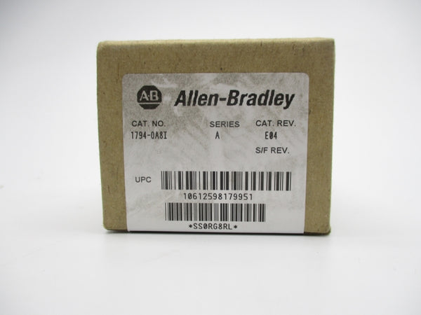 ALLEN BRADLEY 1794-OA8I SER. A DATE: 2010 NSFS