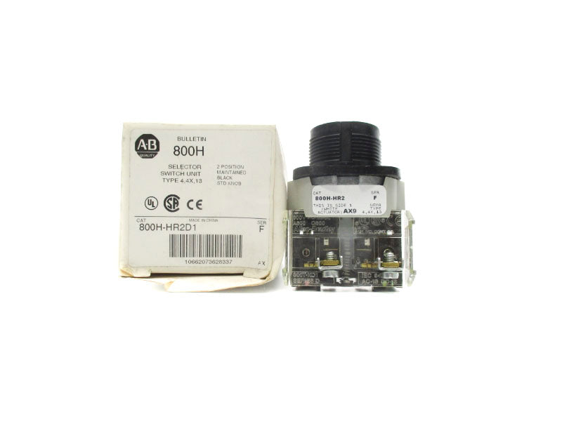 ALLEN BRADLEY 800H-HR2D1 SER. F (AS PICTURED) (WH) NSMP