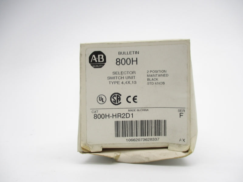 ALLEN BRADLEY 800H-HR2D1 SER. F (AS PICTURED) (WH) NSMP