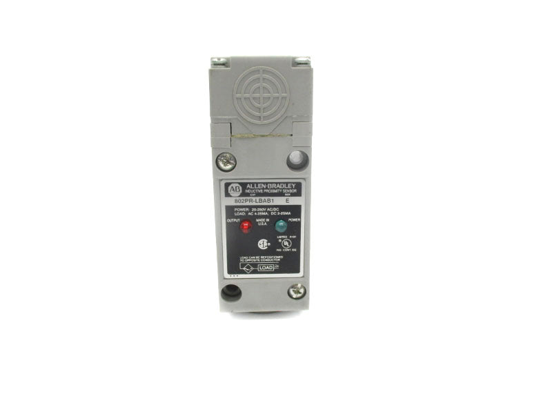 ALLEN BRADLEY 802PR-LBAB1 SER. E 20-250VAC/DC NSNP