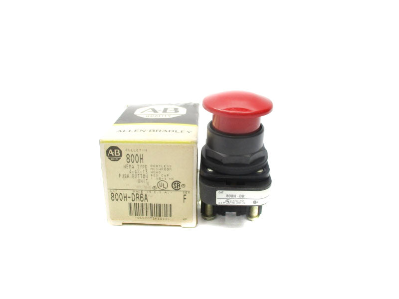 ALLEN BRADLEY 800H-DR6A SER. F (BK/YL) NSMP