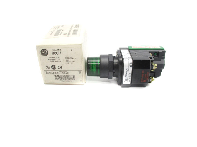 ALLEN BRADLEY 800H-PRBH16GAP SER. F 120V (WH) NSMP