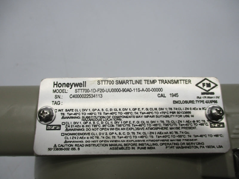 HONEYWELL STT700-1D-F20-UU0000-90A0-11S-A-00-00000 NSNP