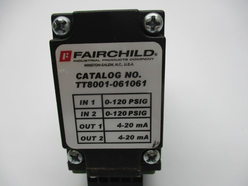 FAIRCHILD TT8001-061061 0-120PSI NSNP