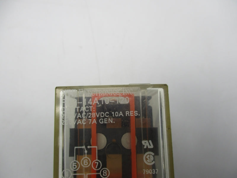 NTE ELECTRONICS R02-14A10-120 250VAC 10A UNMP