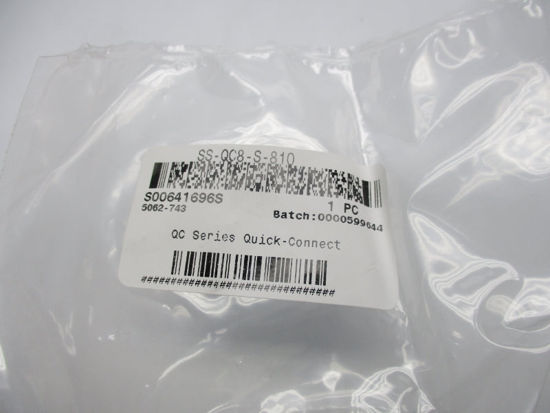SWAGELOK SS-QC8-S-810 NSMP