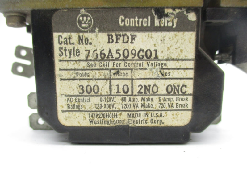 WESTINGHOUSE 766A509G01 BFDF 300V 10A UNMP