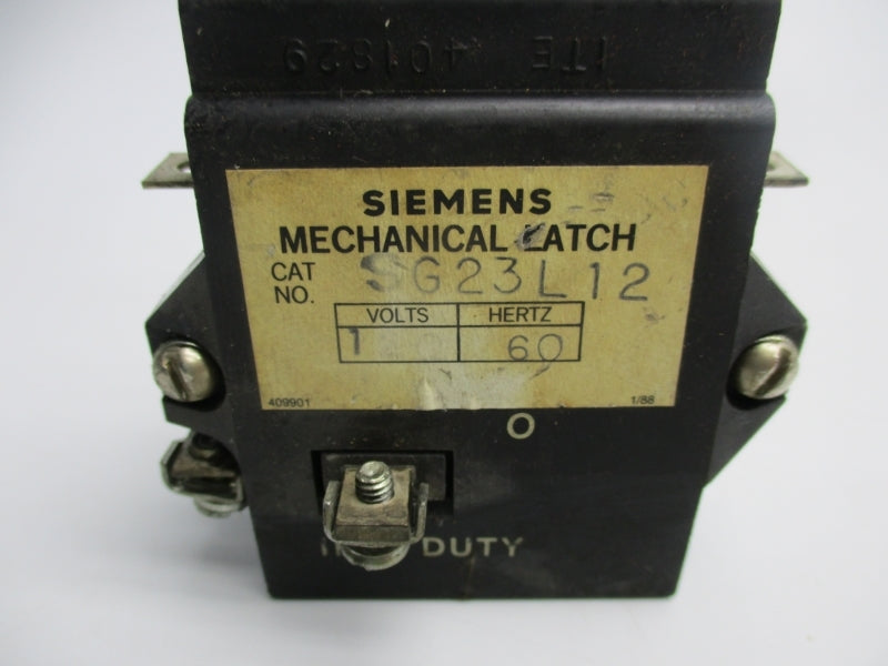 SIEMENS SG23L12 120V UNMP