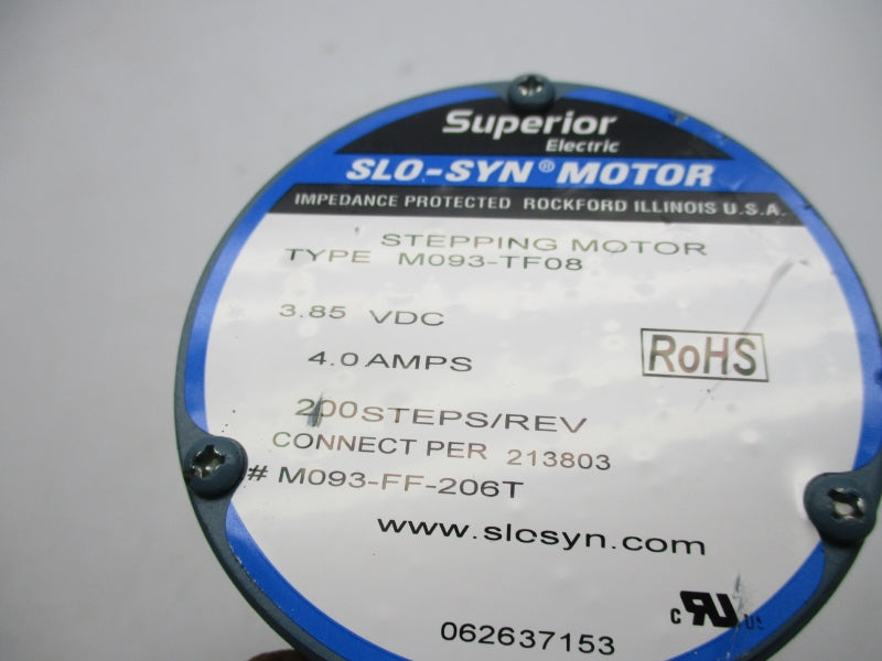 SUPERIOR ELECTRIC M093-TF08 3.85VDC 4.0A NSNP