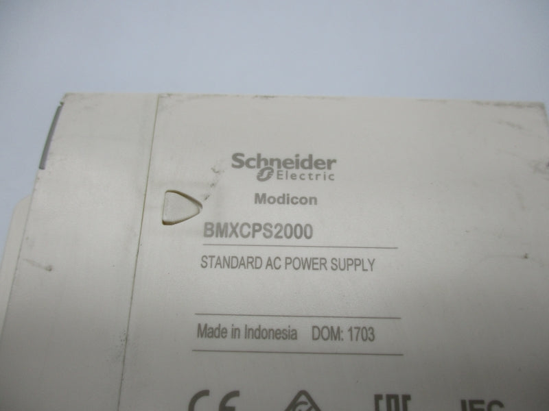 SCHNEIDER ELECTRIC BMXCPS2000 100-240VAC 0.45A NSNP