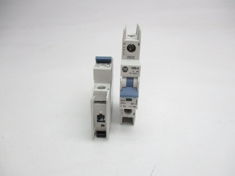 ALLEN BRADLEY 1489-A1C080 SER. A 277VAC 8A (PKG OF 2) NSMP