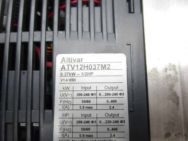 SCHNEIDER ELECTRIC ATV12H037M2 200-240V NSNP