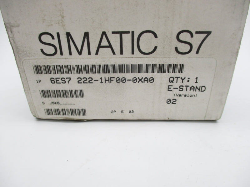 SIEMENS 6ES7222-1HF00-0XA0 250VAC 2A NSMP