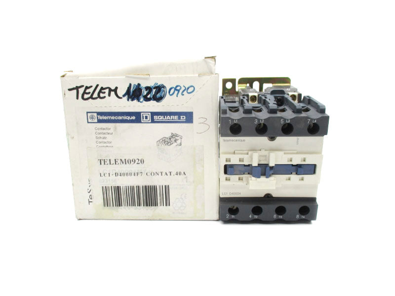 TELEMECANIQUE LC1D40004F7 110V .40A NSMP
