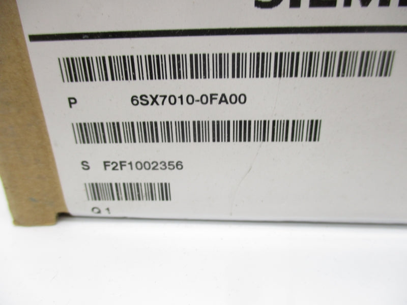 SIEMENS 6SX7010-0FA00 NSFS