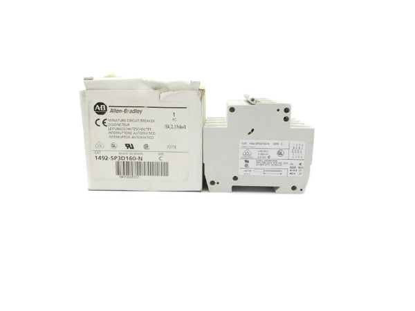 ALLEN BRADLEY 1492-SP3D160-N SER. C 16A NSMP