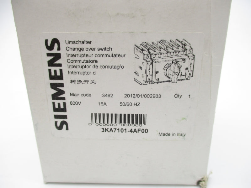 SIEMENS 3KA7101-4AF00 800V 16A NSMP
