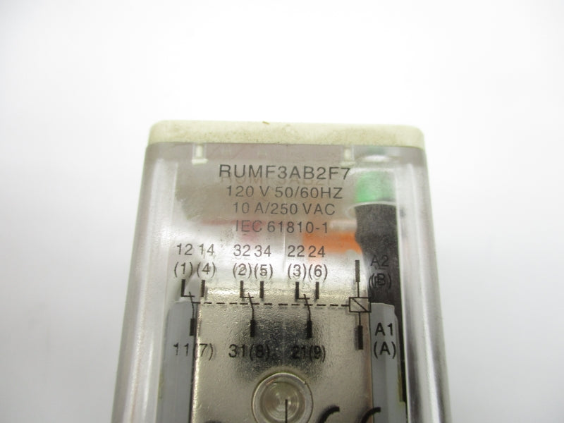TELEMECANIQUE RUMF3AB2F7 120V 10A UNMP