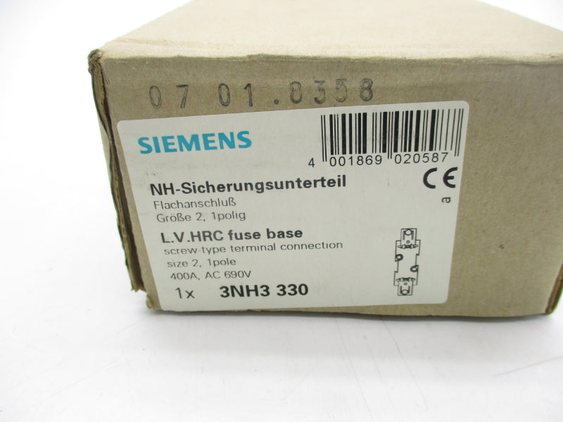 SIEMENS 3NH3330 690VAC 400A NSMP