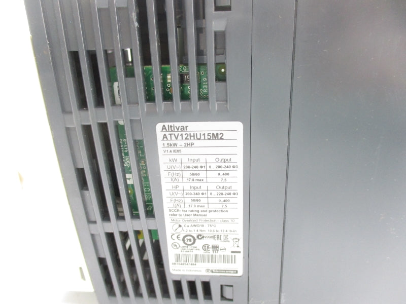 SCHNEIDER ELECTRIC ATV12HU15M2 200-240V NSNP