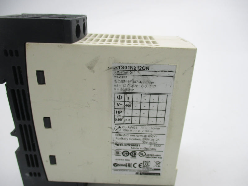 SCHNEIDER ELECTRIC ATS01N212QN 400V UNMP