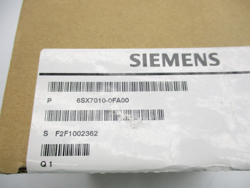SIEMENS 6SX7010-0FA00 NSFS