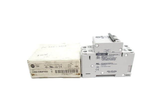 ALLEN BRADLEY 1492-CB2F400 SER. C 277VAC 40A NSMP