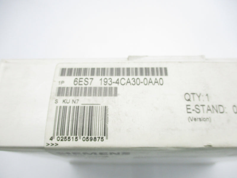 SIEMENS 6ES7193-4CA30-0AA0 (WH) NSFS