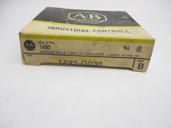 ALLEN BRADLEY 1492-G030 SER. B 250VAC 3A NSMP
