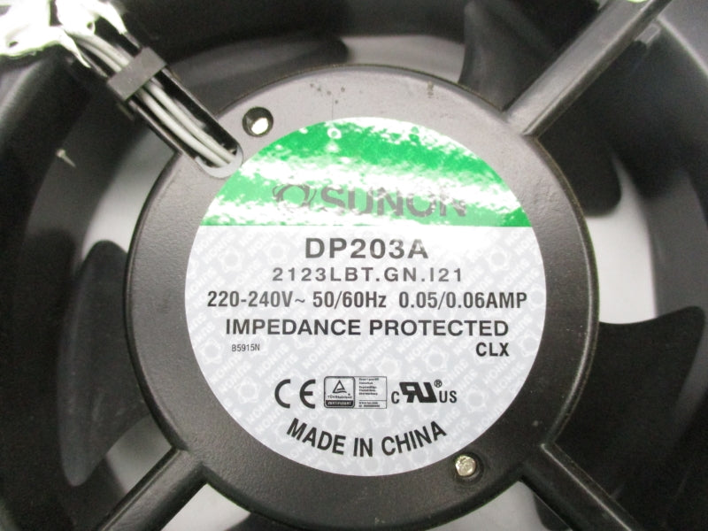 SUNON DP203A 220-240V 0.05/0.06A UNMP