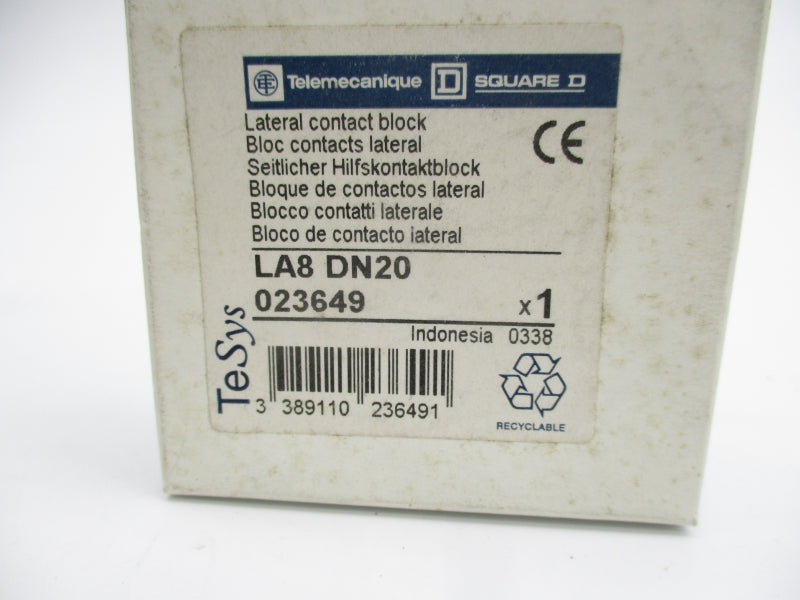 TELEMECANIQUE LA8DN20 690V 10A NSMP