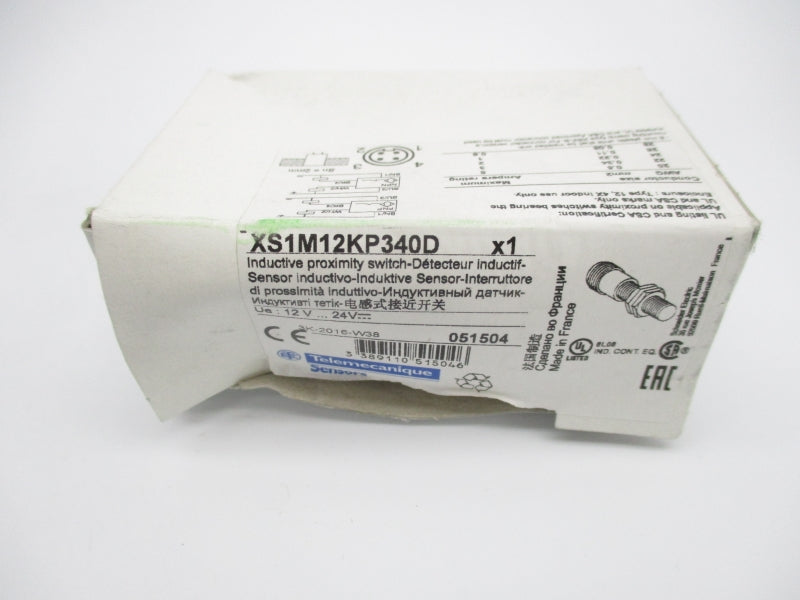 TELEMECANIQUE XS1M12KP340D 12-24V NSMP