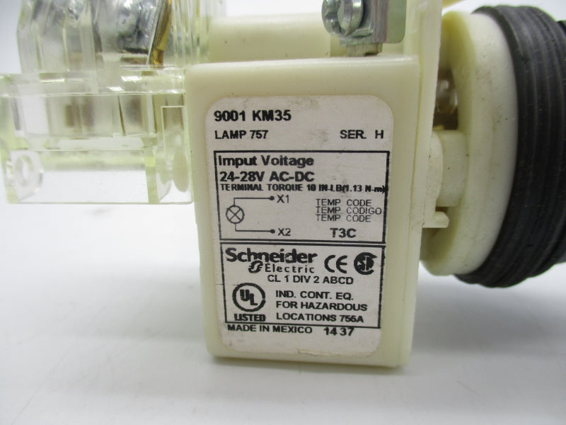 SCHNEIDER ELECTRIC 9001KM35 SER. H 24-28VAC-DC (AS PICTURED) NSNP