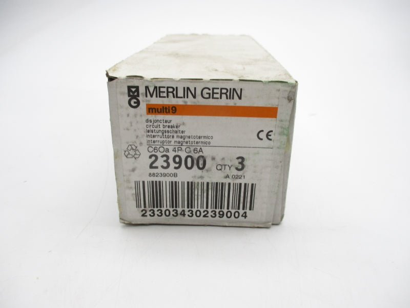 MERLIN GERIN 23900 6A (PKG OF 3) NSFS